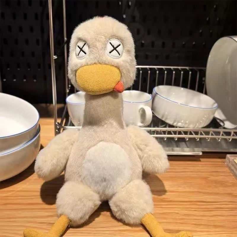 Magnetic Detachable New Cute Salted Duck Plush Toy Funny Spliced Stuffed Duck Doll Novelty Soft Plushie Prank Toy Birthday Gifts