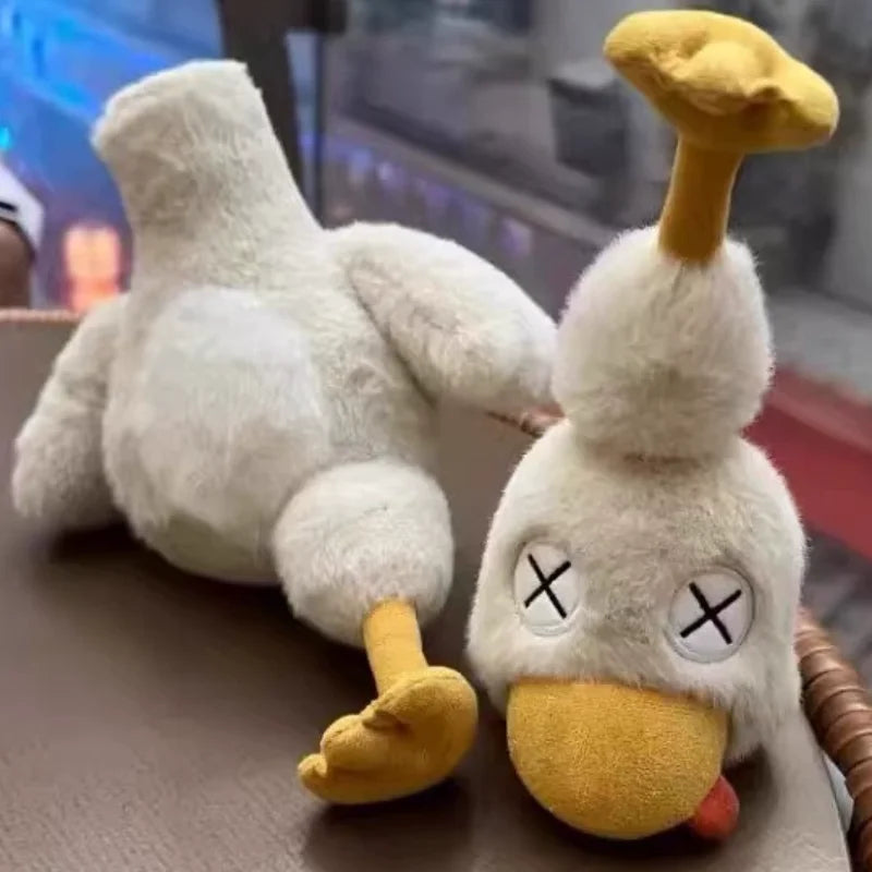 Magnetic Detachable New Cute Salted Duck Plush Toy Funny Spliced Stuffed Duck Doll Novelty Soft Plushie Prank Toy Birthday Gifts