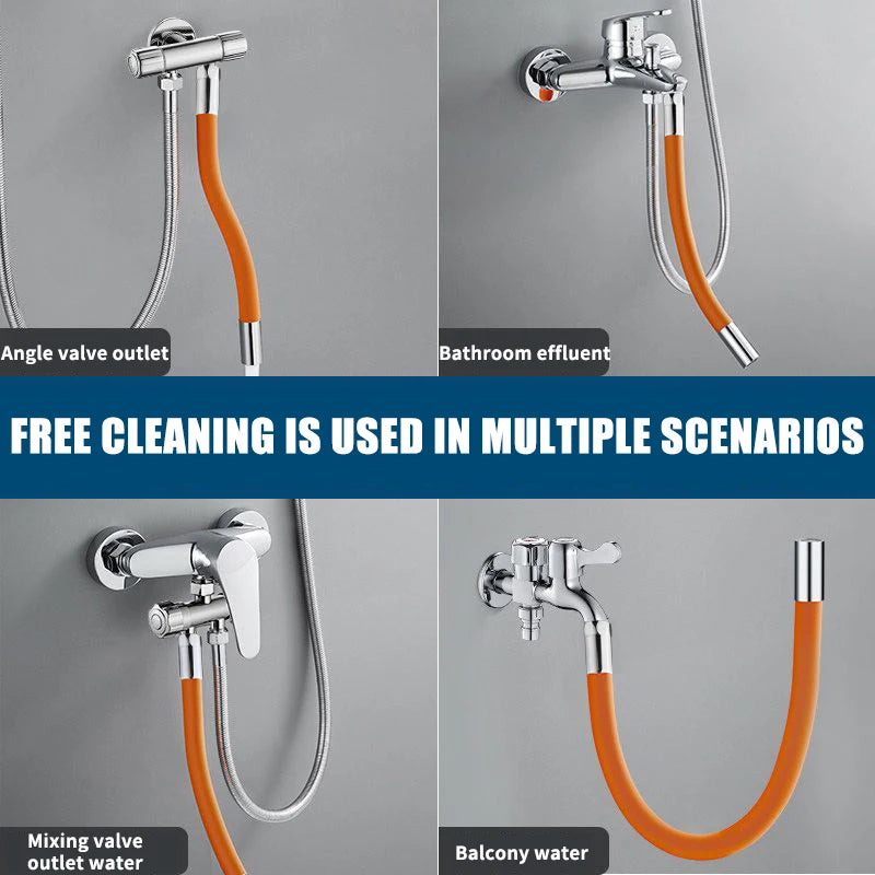 1Pc Water Faucet Extension Pipe, Universal Extended Water Pipe, Anti-Splash Extension Pipe