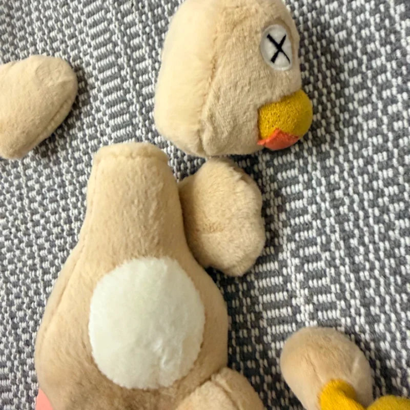 Magnetic Detachable New Cute Salted Duck Plush Toy Funny Spliced Stuffed Duck Doll Novelty Soft Plushie Prank Toy Birthday Gifts