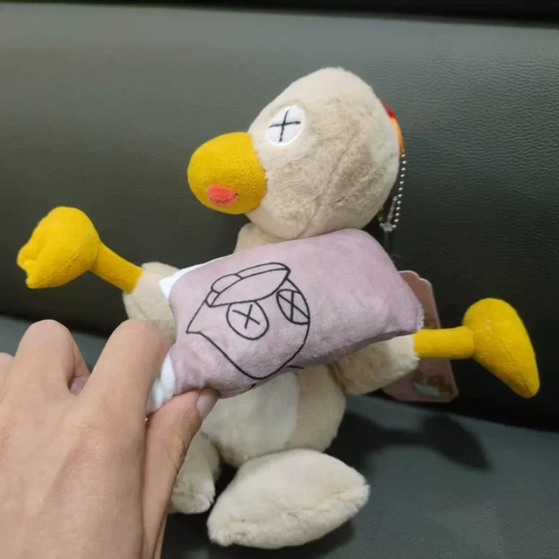 Magnetic Detachable New Cute Salted Duck Plush Toy Funny Spliced Stuffed Duck Doll Novelty Soft Plushie Prank Toy Birthday Gifts