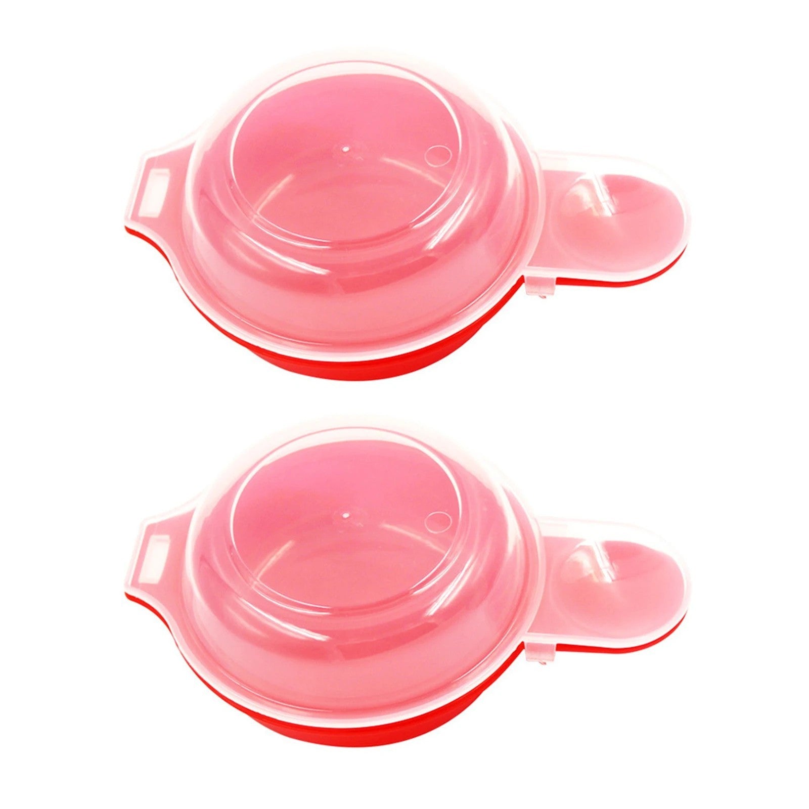 2 Set Eggwich Microwave Egg Cooker Fast Easy Muffin Egg Sandwich Breakfast Pan